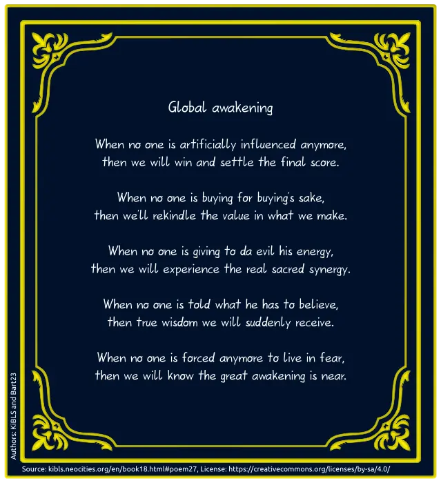 Global awakening