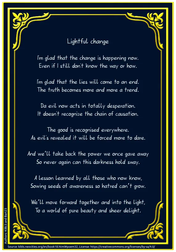 Lightful change