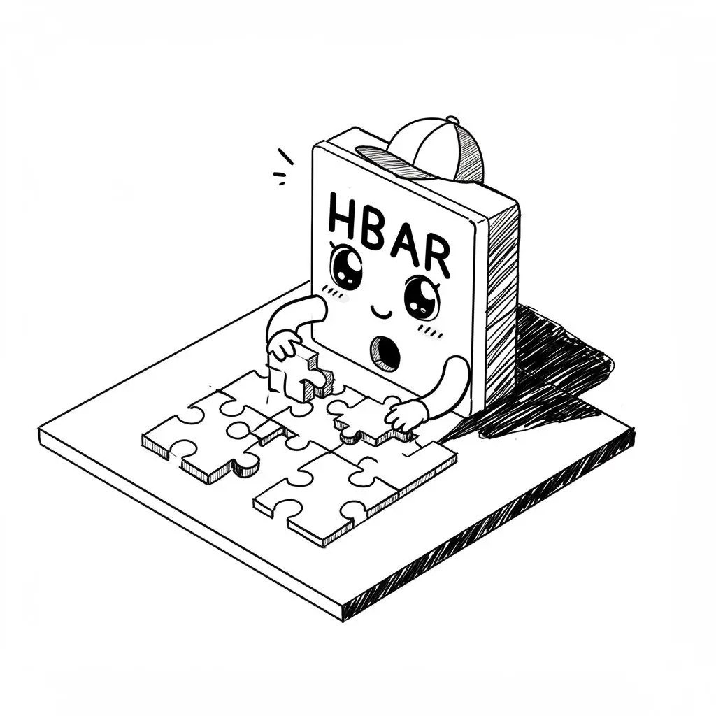HBAR token fixing a puzzle
