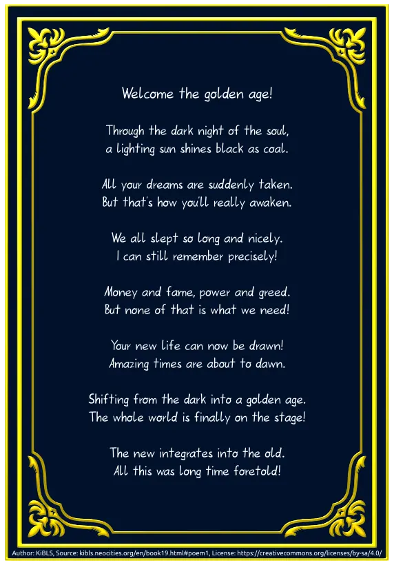 Welcome the golden age!