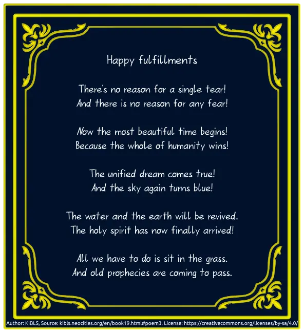 Happy fulfillments