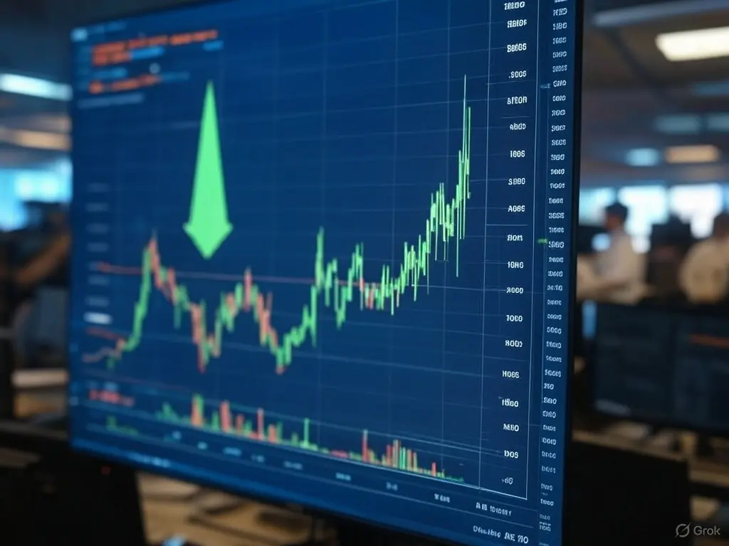 BTC price chart with Open Interest spiking during a breakout at $80K
