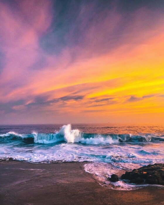 Laguna beach in California, USA