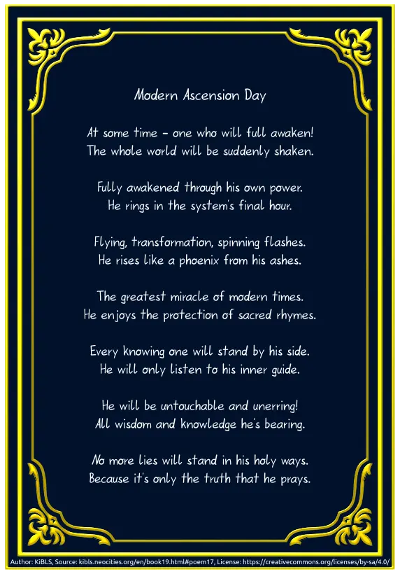 Modern Ascension Day