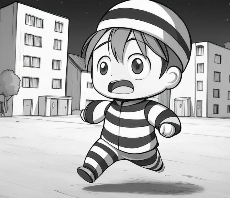 Running from the law