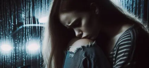 Mujer triste