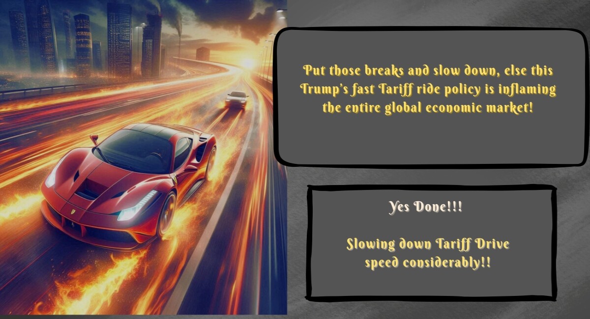 meme cartoon trump tariffs economy