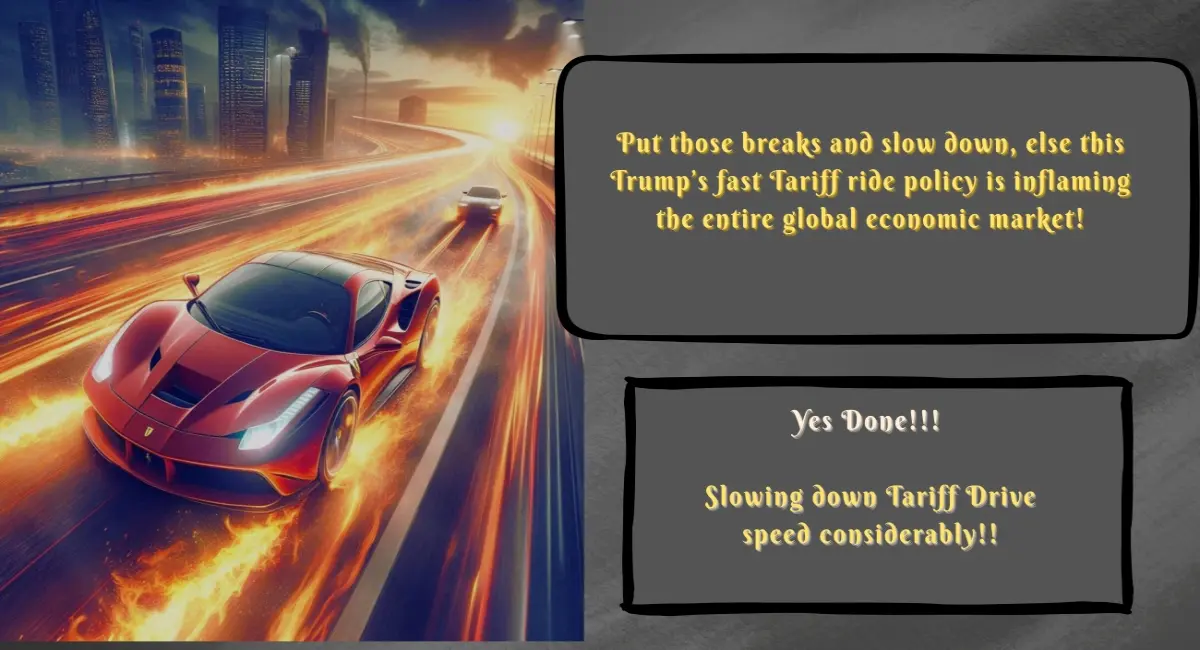 meme cartoon trump tariffs economy