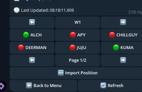 Nova trading Bot how to buy token
