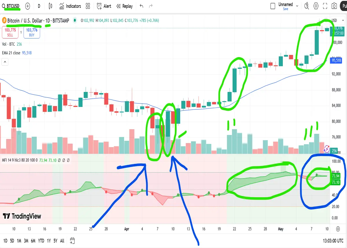 bitcoin daily chart