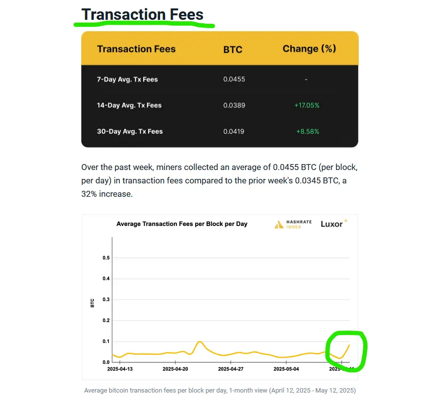 bitcoin miner transaction fees