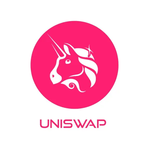 Uniswap exchange interface with token swap feature on Ethereum
