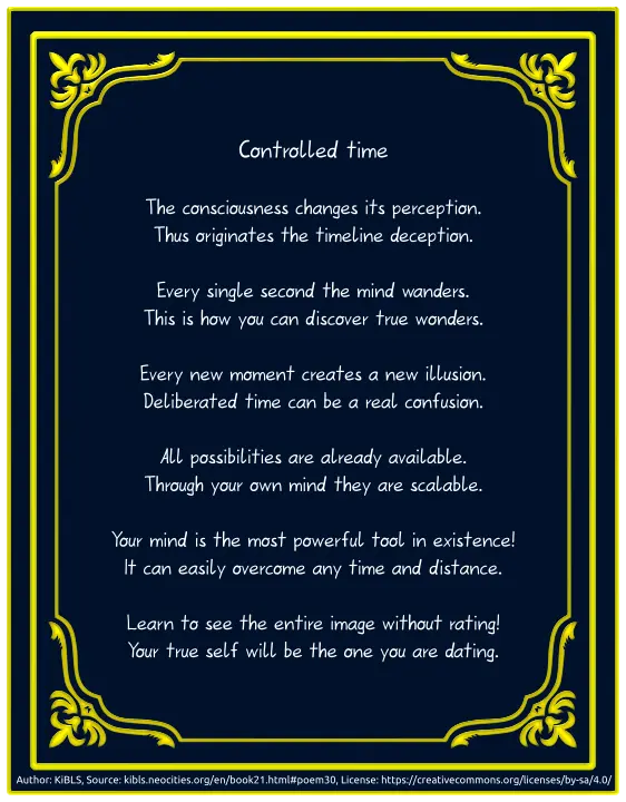 Controlled time