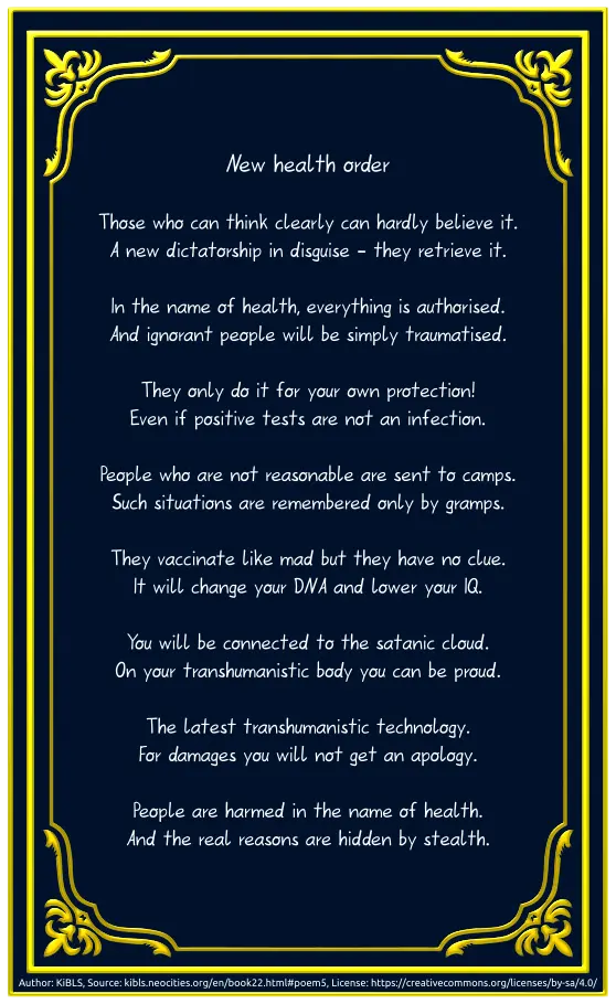 New health order