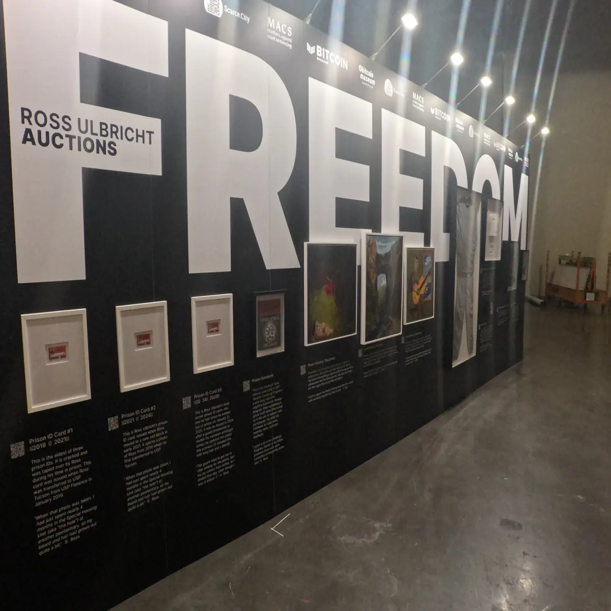 ross art bitcoin conference