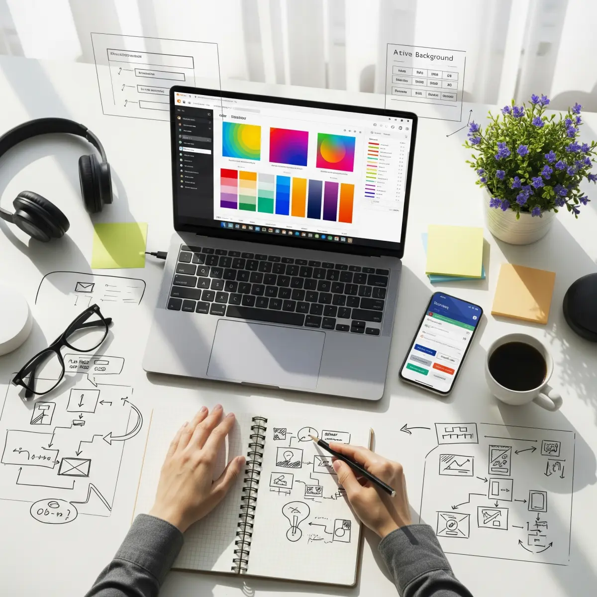 Tidy Desk of Solopreneur