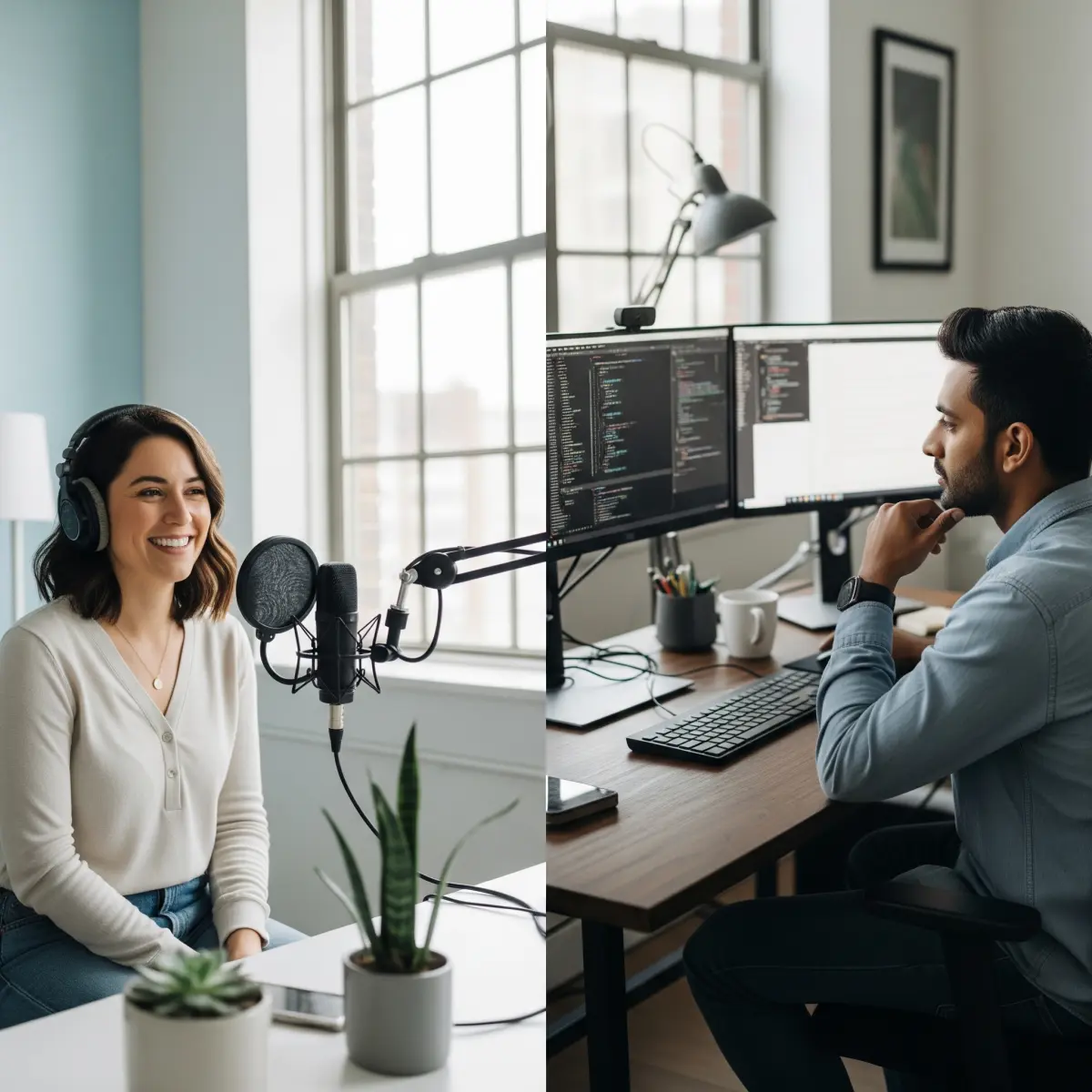 Two Alternative Workspaces
