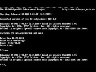 OpenDOS
