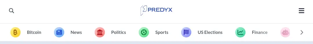 Banner Predyx prediction markets
