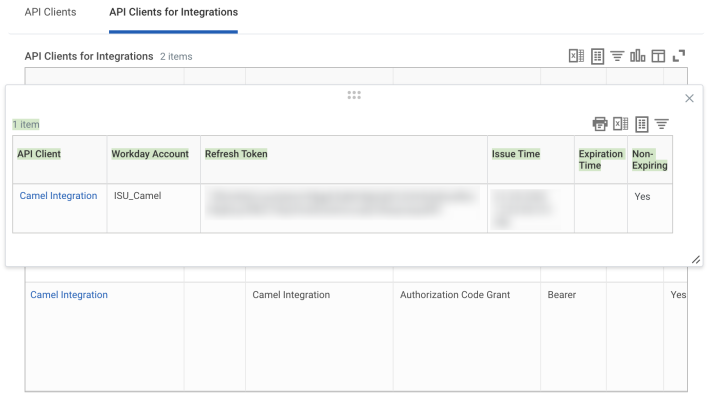 Register API Client configuration.