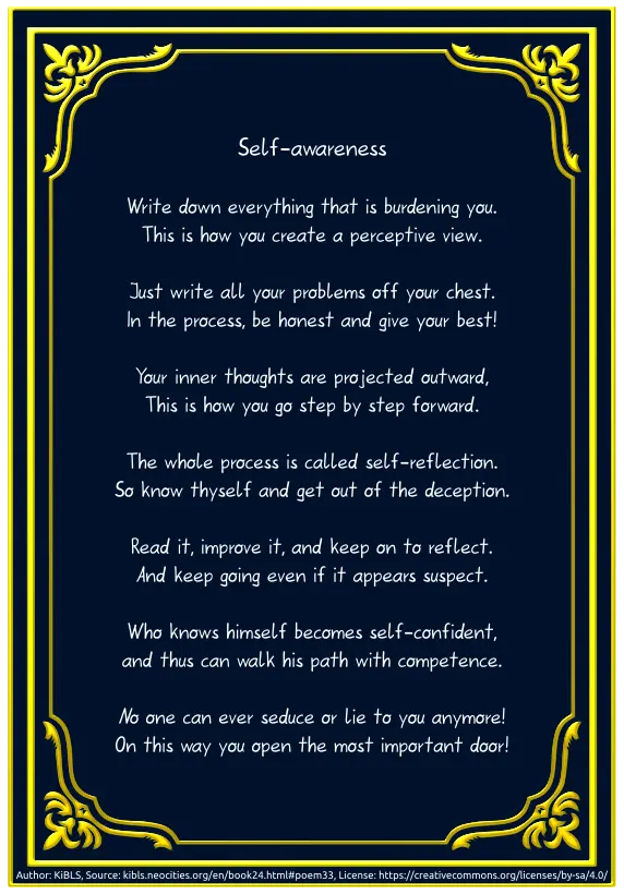 Self-awareness