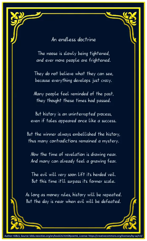 An endless doctrine