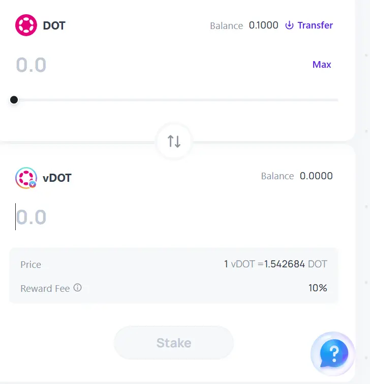 polkadot bifrost vDOT