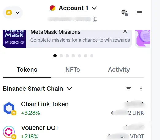 metamask vdot defi