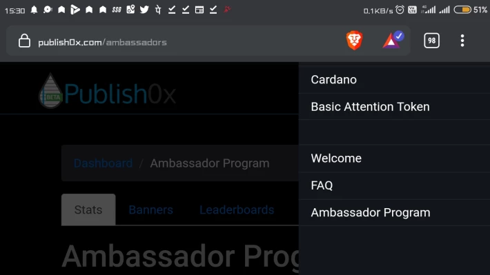 How to connect your Publish0x.com blog with blogger or Blogspot