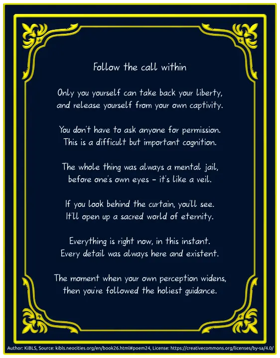 Follow the call within