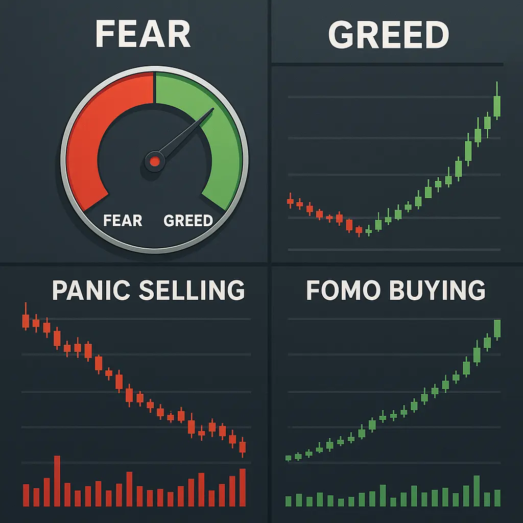Visualization of emotional trading patterns in memecoin markets