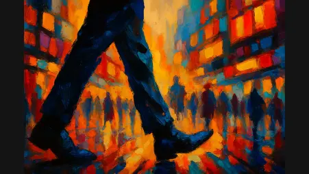 man walk