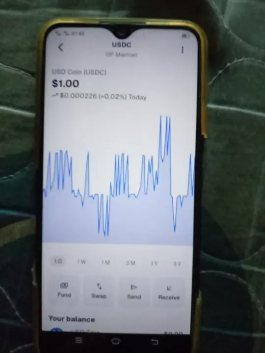 inside USDC wallet