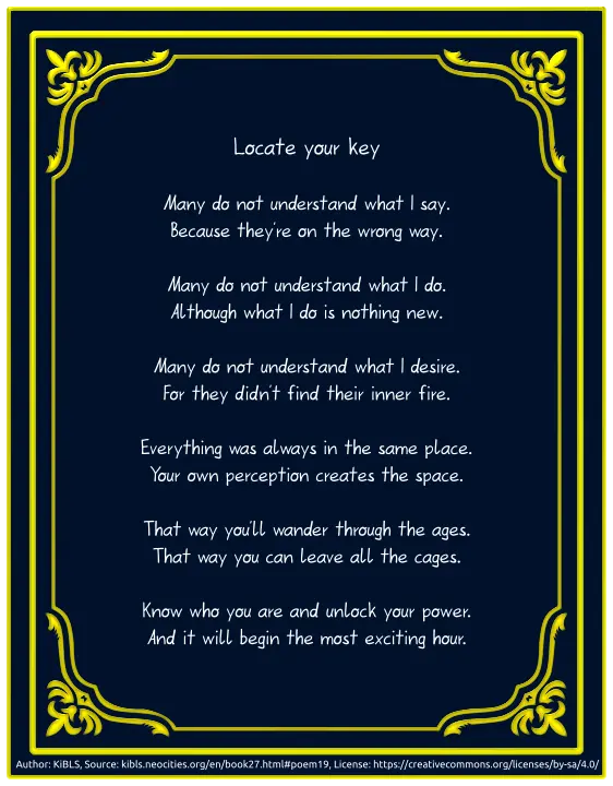 Locate your key
