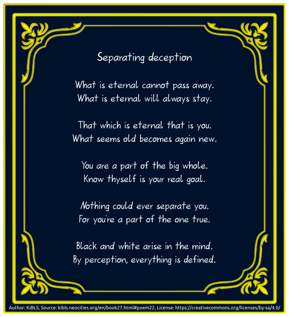 Separating deception