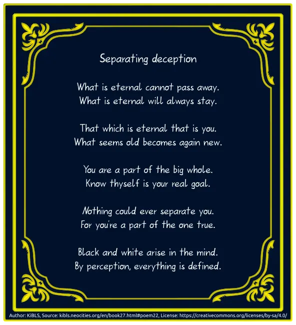 Separating deception
