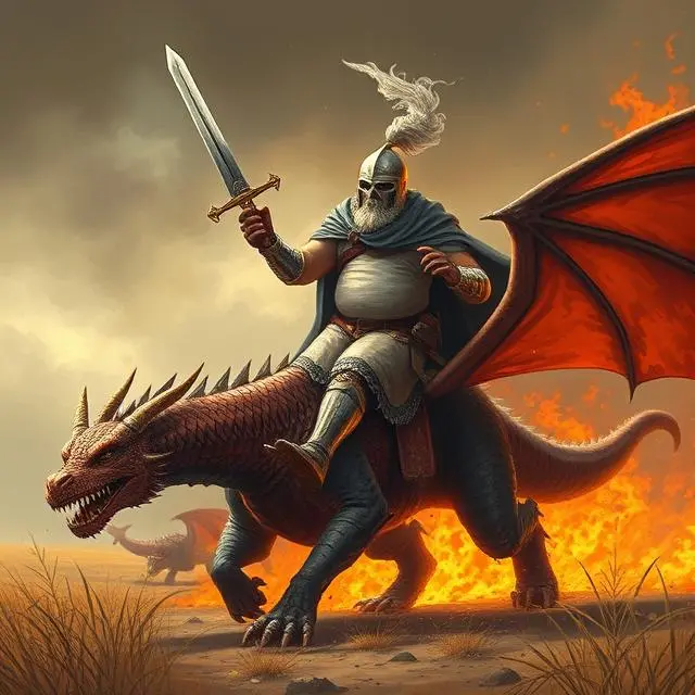 Joe Lubin DAT White Knight on the ETH Fiat Dragon