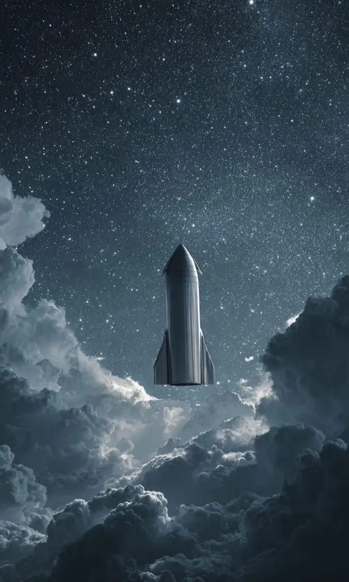 SpaceX Starship Launch into Space