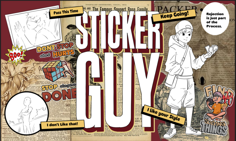 Sticker guy