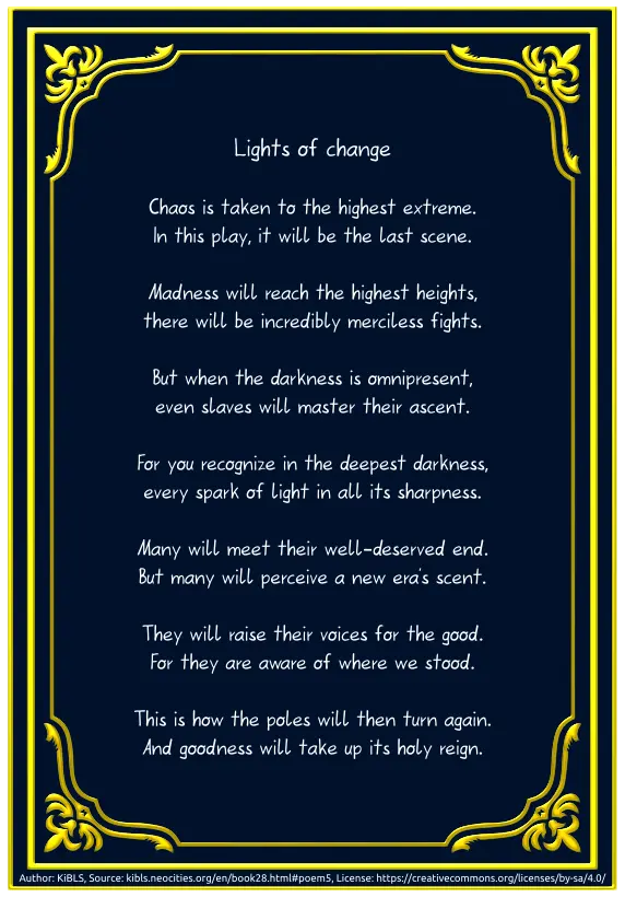 Lights of change