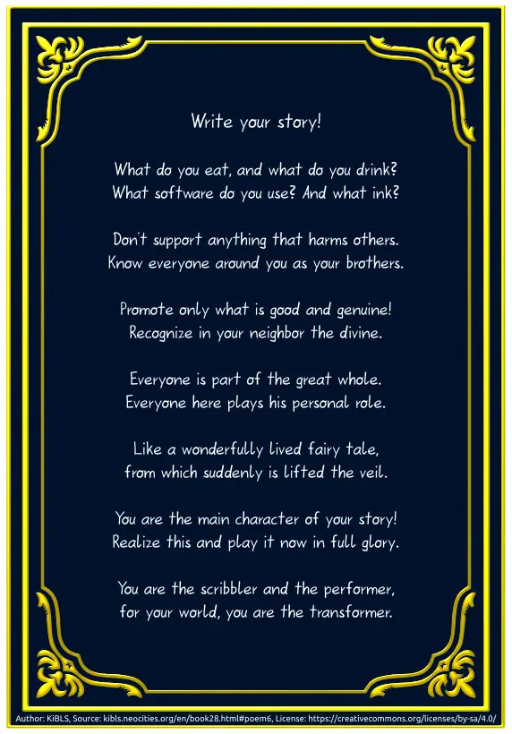 Write your story!
