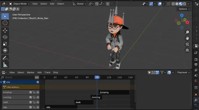 animated character 3d