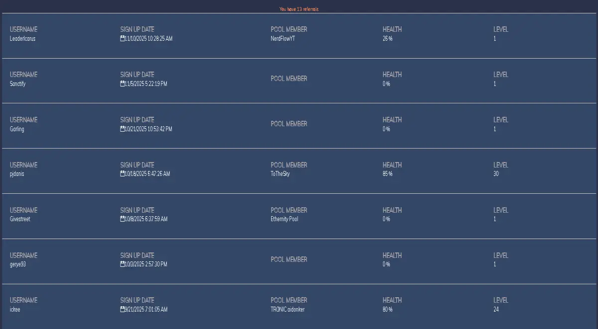 Miningblocks Referrals
