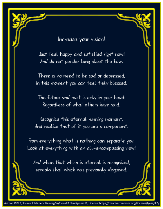 Increase your vision!