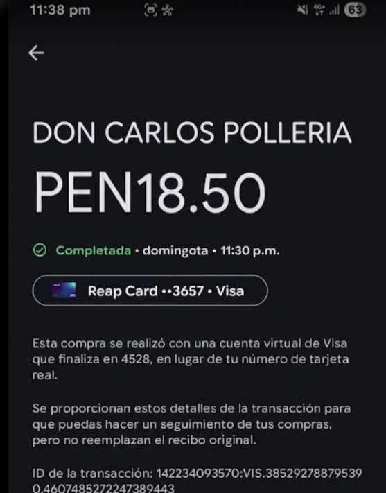 this is my payment for my part. Eating Pollo a la brasa