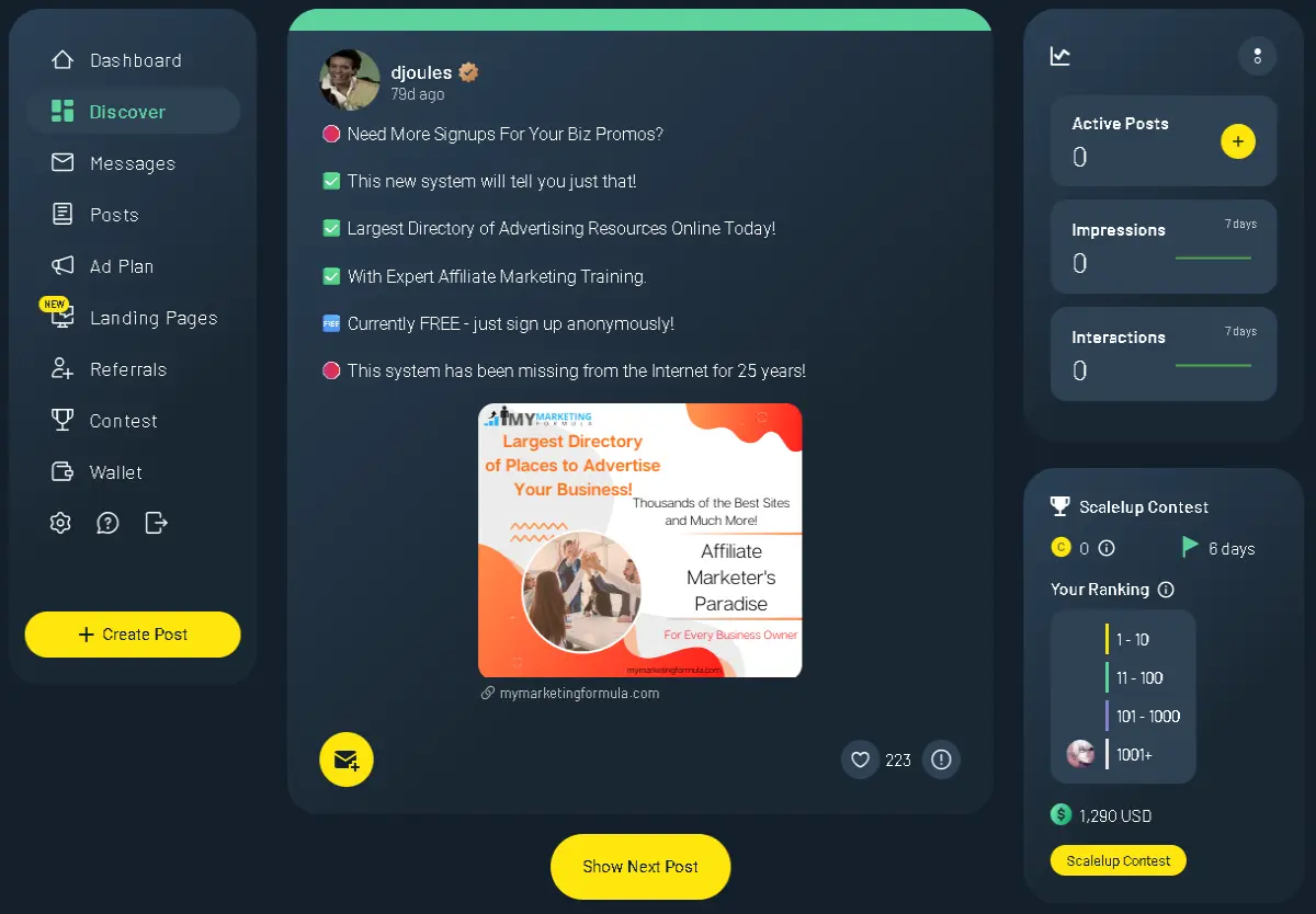 Scaleup Referrals