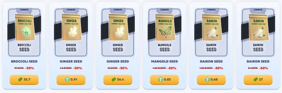 Chainers Seeds Sale 3