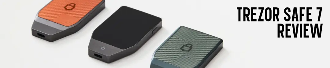 The Trezor Safe 7 represents a fundamental shift in hardware wallet security, by prioritizing transparency over blind trust. Its key innovation is the TROPIC01 chip. The world's first auditable Secure Element, allowing experts and the community to verify its security. Combined with a quantum-ready bootloader for future-proofing against emerging threats. Along with a premium design featuring a large touchscreen, Bluetooth and wireless charging. The Safe 7 balances uncompromising and verifiable security, with modern mobile convenience. It is a premium and long-term solution, for users demanding absolute confidence in their cold storage.