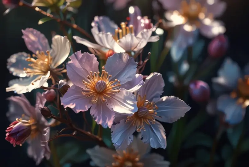 Glass flowers