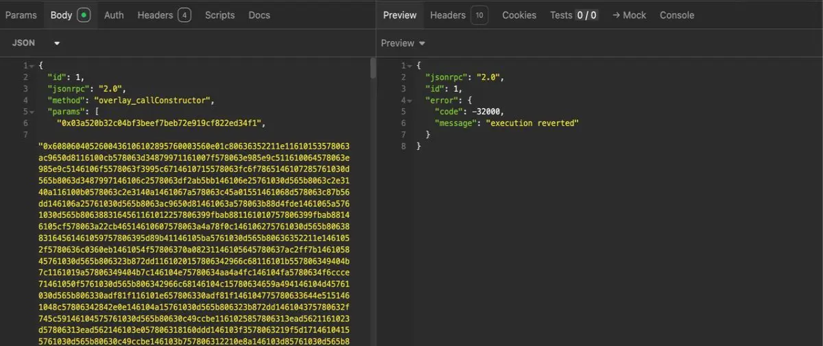 An edge case example which we've managed to solve